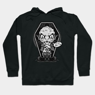 Nosferatu Old 1930s Cartoon Art Vintage Horror Movie Gothic Halloween Vampire Hoodie